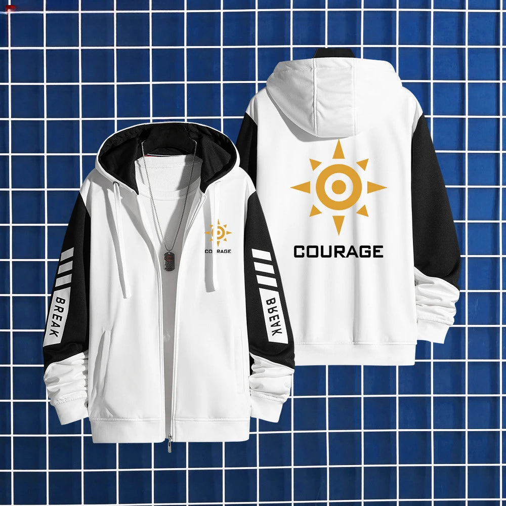 Anime Digimon Adventure 3D Print Zip Up Women/Men Hoodie Sweatshirt Streetwear Hip Hop Cosplay Zipper Hooded Jacket Outerwear