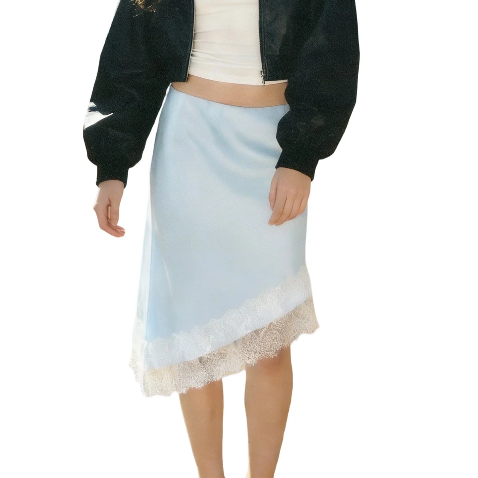 Elegant High Waist Maxi Skirt with Floral Embroidery Detail Boho Chic Long Skirt for Summer Beach Vacation or Date Night
