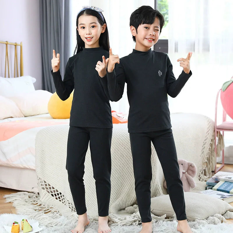 Boys Girls Casual Sets Spring Autumn Children Clothes Suit Baby Long-Sleeved Sweater Sweatpants 2Pcs New Kids Fashion Outfits